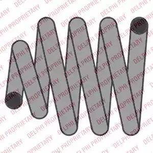 Delphi SC10085 - Ressort de suspension droxauto.com