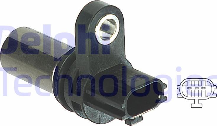 Delphi SS10816 - Capteur d'angle, vilebrequin droxauto.com