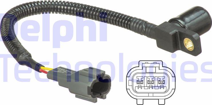 Delphi SS11481 - Capteur d'angle, vilebrequin droxauto.com