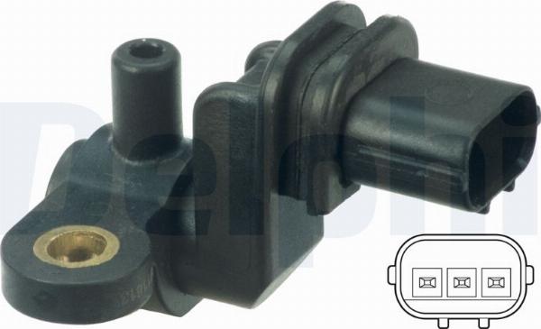 Delphi SS11169-17B1 - Capteur d'angle, vilebrequin droxauto.com