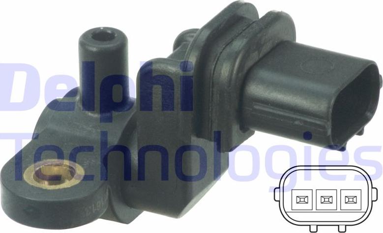 Delphi SS11169 - Capteur d'angle, vilebrequin droxauto.com