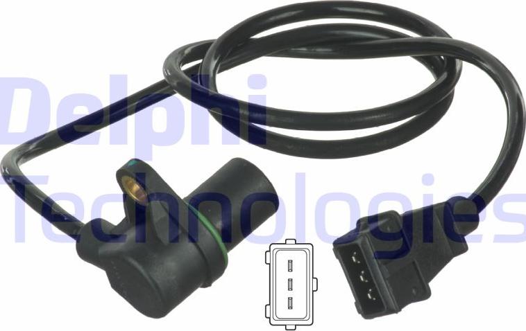 Delphi SS11176 - Capteur d'angle, vilebrequin droxauto.com