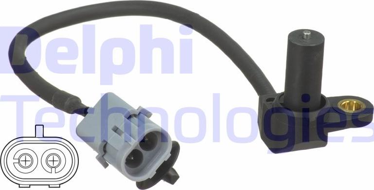 Delphi SS11236 - Capteur d'angle, vilebrequin droxauto.com