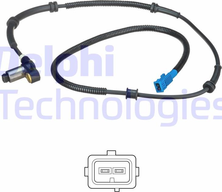 Delphi SS20491 - Capteur, vitesse de roue droxauto.com