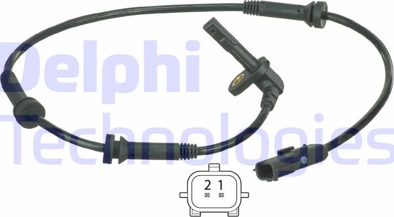 Delphi SS20473 - Capteur, vitesse de roue droxauto.com