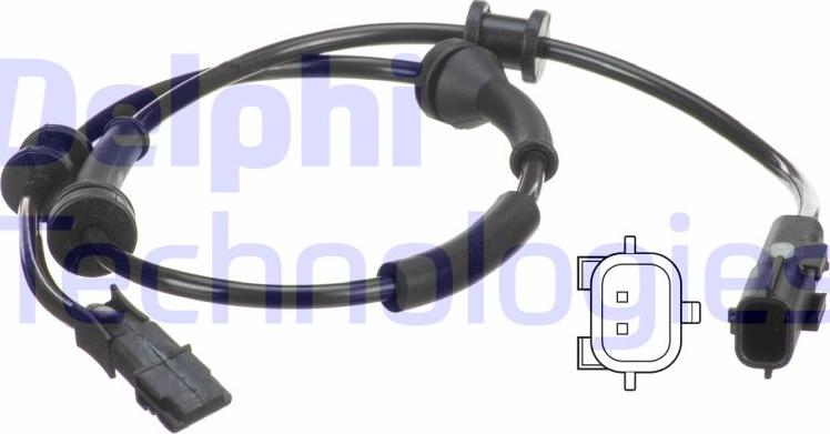 Delphi SS20604 - Capteur, vitesse de roue droxauto.com