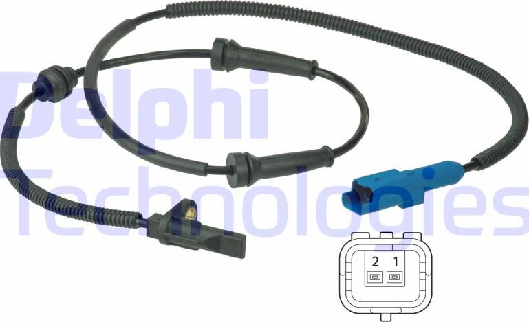 Delphi SS20390 - Capteur, vitesse de roue droxauto.com