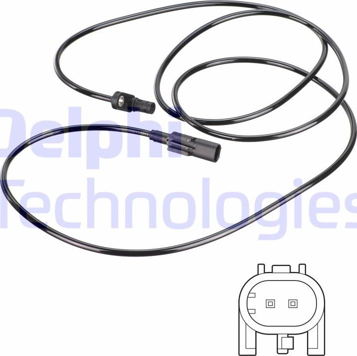 Delphi SS20795 - Capteur, vitesse de roue droxauto.com