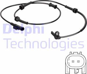 Delphi SS20764 - Capteur, vitesse de roue droxauto.com