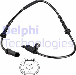 Delphi SS20768 - Capteur, vitesse de roue droxauto.com