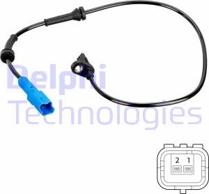 Delphi SS20787 - Capteur, vitesse de roue droxauto.com