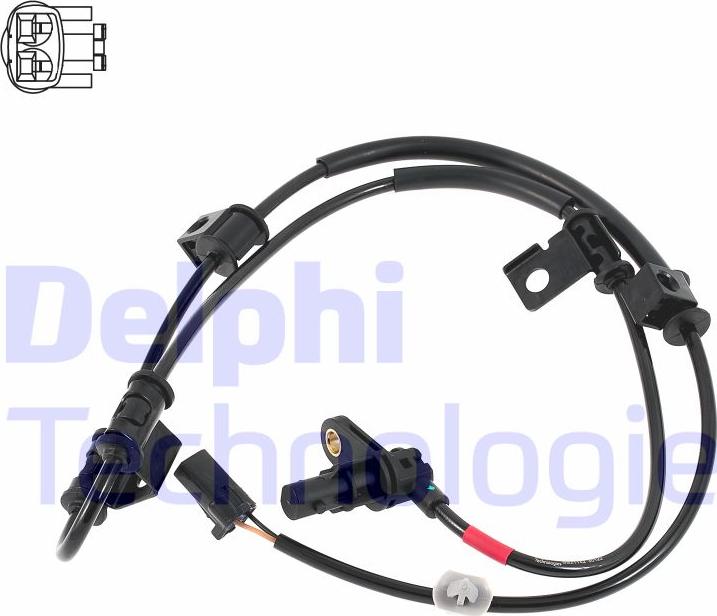 Delphi SS21142-12B1 - Capteur, vitesse de roue droxauto.com