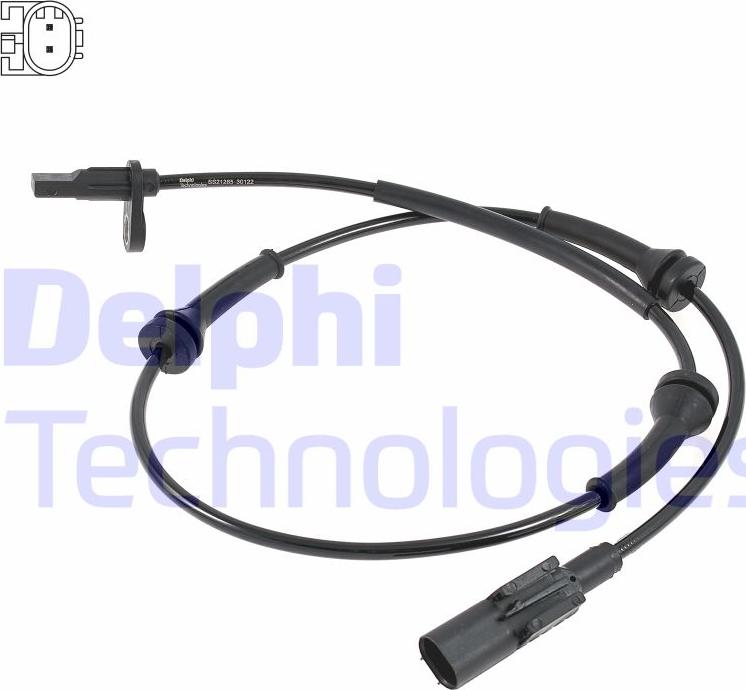 Delphi SS21265-12B1 - Capteur, vitesse de roue droxauto.com