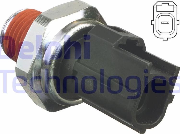 Delphi SW90033 - Capteur, pression d'huile droxauto.com