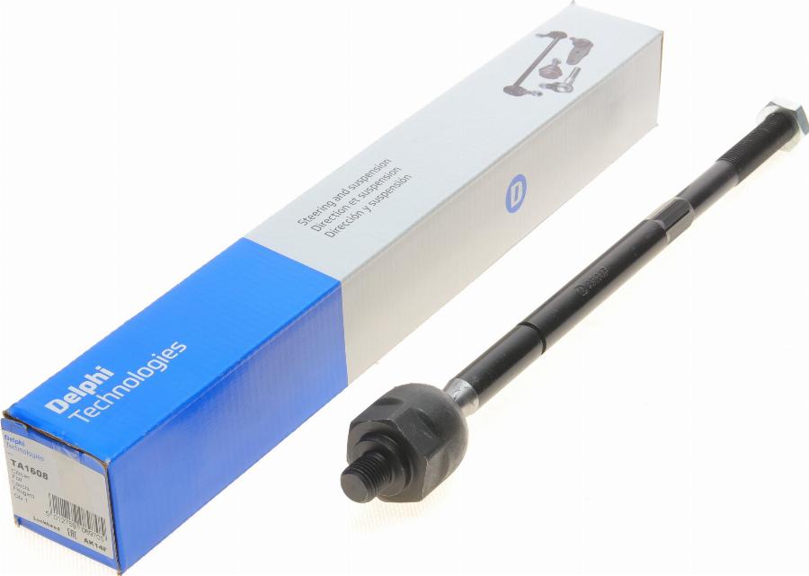 Delphi TA1608 - Rotule de direction intérieure, barre de connexion droxauto.com