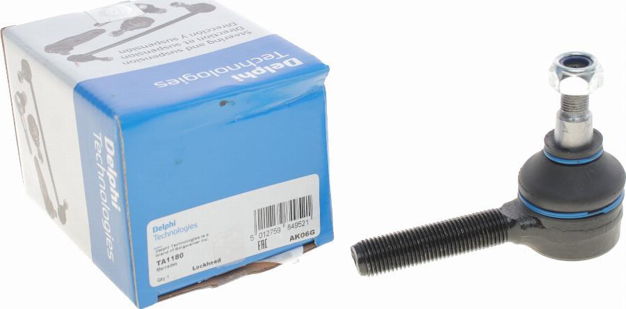 Delphi TA1180 - Rotule de barre de connexion droxauto.com