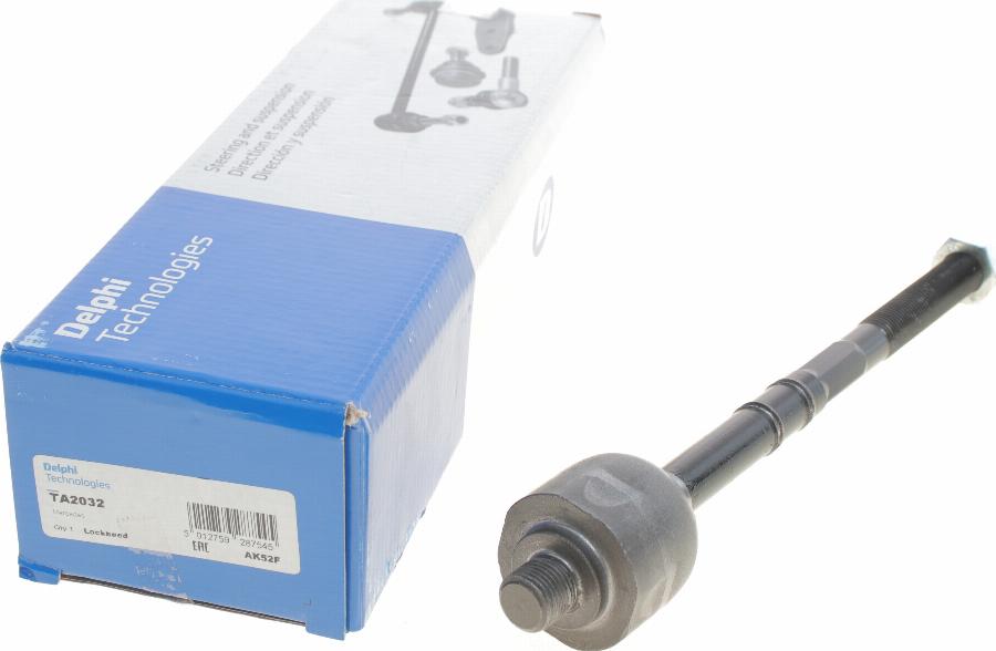 Delphi TA2032 - Rotule de direction intérieure, barre de connexion droxauto.com