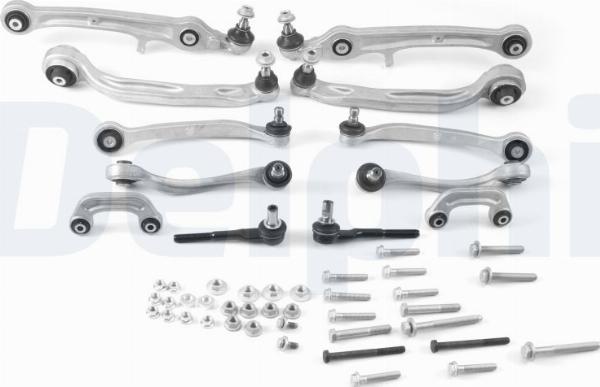 Delphi TC4342KIT - Kit de réparation, bras triangulaire droxauto.com