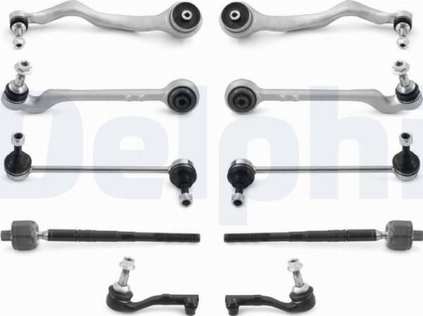 Delphi TC4338KIT - Kit de réparation, bras triangulaire droxauto.com