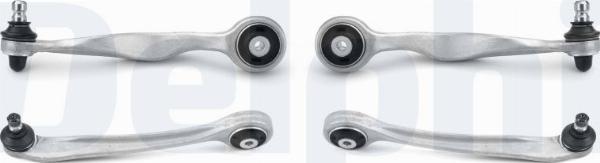 Delphi TC4337KIT - Kit de réparation, bras triangulaire droxauto.com
