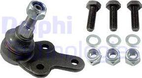 Delphi TC1971-11B1 - Rotule de suspension droxauto.com