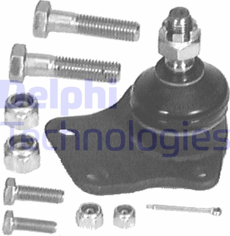 Delphi TC154 - Rotule de suspension droxauto.com