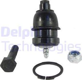 Delphi TC1647-11B1 - Rotule de suspension droxauto.com