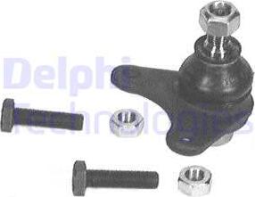 Delphi TC187 - Rotule de suspension droxauto.com