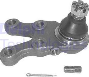 Delphi TC833-11B1 - Rotule de suspension droxauto.com