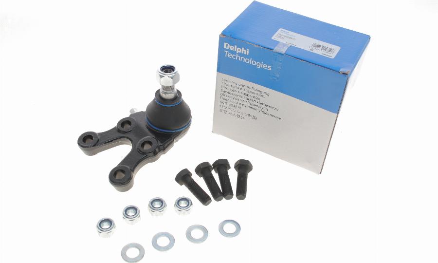 Delphi TC832 - Rotule de suspension droxauto.com
