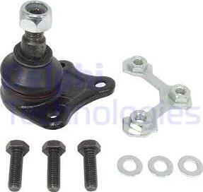 Delphi TC824-11B1 - Rotule de suspension droxauto.com