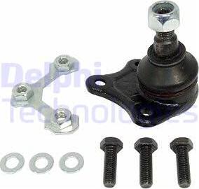 Delphi TC825-11B1 - Rotule de suspension droxauto.com