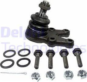 Delphi TC390-11B1 - Rotule de suspension droxauto.com