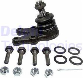 Delphi TC391-11B1 - Rotule de suspension droxauto.com