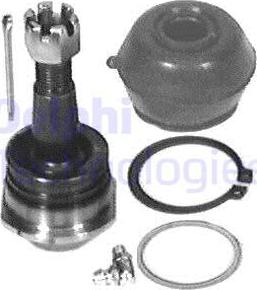 Delphi TC319 - Rotule de suspension droxauto.com