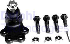 Delphi TC314 - Rotule de suspension droxauto.com