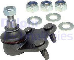 Delphi TC2321-11B1 - Rotule de suspension droxauto.com