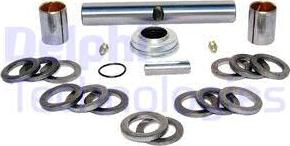 Delphi TD214W - Pivot de fusée d'essieu droxauto.com