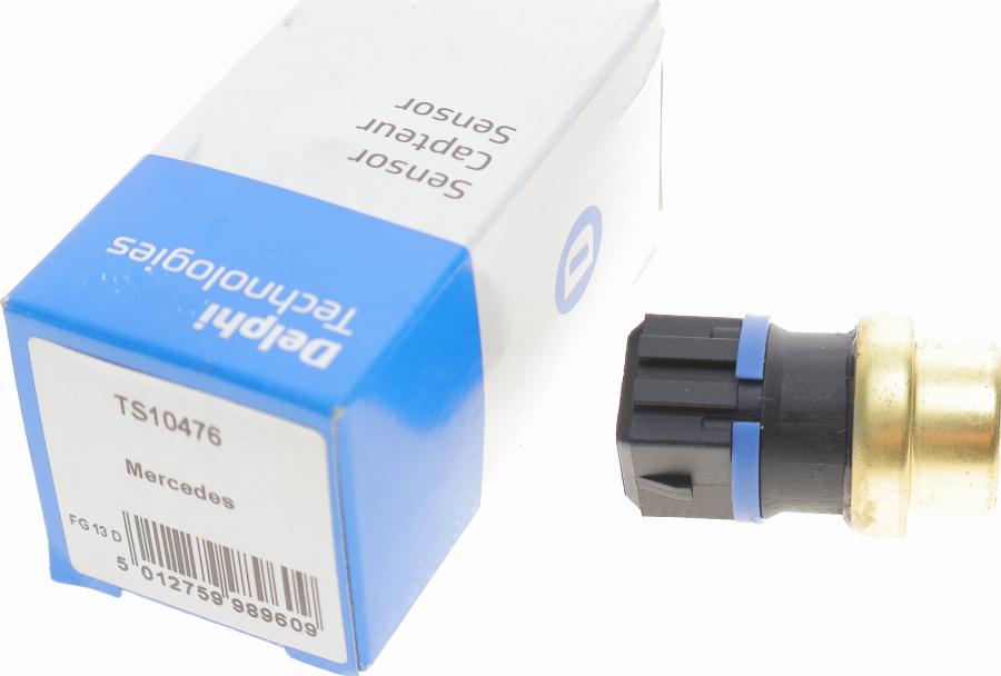 Delphi TS10476 - Sonde de température, liquide de refroidissement droxauto.com