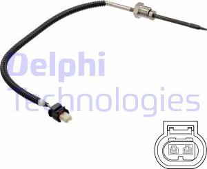 Delphi TS30157 - Capteur, température des gaz droxauto.com