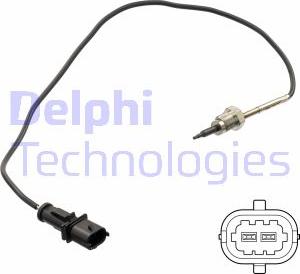 Delphi TS30261 - Capteur, température des gaz droxauto.com