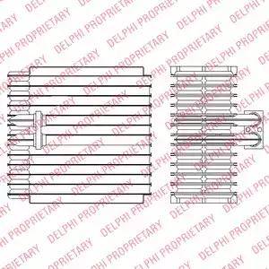 Delphi TSP0525203 - Évaporateur climatisation droxauto.com