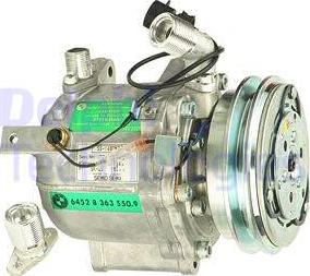 Delphi TSP0155216 - Compresseur, climatisation droxauto.com