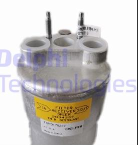 Delphi TSP0175257 - Filtre déshydratant, climatisation droxauto.com