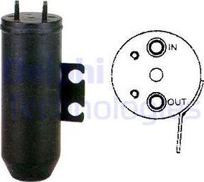 Delphi TSP0175288 - Filtre déshydratant, climatisation droxauto.com