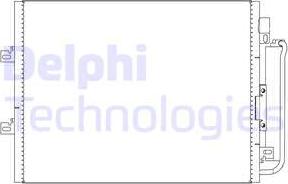 Delphi TSP0225592 - Condensateur, climatisation droxauto.com