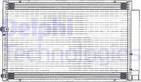 Delphi TSP0225660 - Condensateur, climatisation droxauto.com