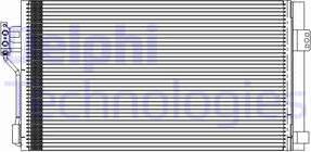 Delphi TSP0225611 - Condensateur, climatisation droxauto.com