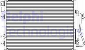 Delphi TSP0225620 - Condensateur, climatisation droxauto.com