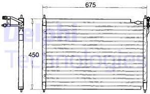 Delphi TSP0225084 - Condensateur, climatisation droxauto.com